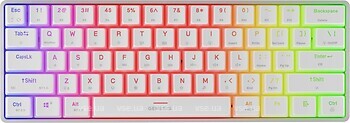 Фото Genesis Thor 660 G2 Wireless Gateron Brown White Bluetooth/USB (NKG-2197)