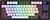 Фото Hator Skyfall 80 PRO Wireless Aurum Vanila Silent Wireless Black/White Bluetooth/USB (HTK4180)