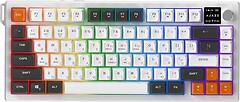 Фото A-Jazz AF82 Grayish-White Orange Bluetooth/USB (AF82-GWO)