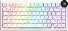 Фото A-Jazz AK820 V2 Coconut Rong Switch Contour Lines White Bluetooth/USB (AK820-V2-WP-S-W)