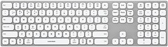 Фото Silver Monkey Alu Keys Premium Backlight White Bluetooth/USB (SMA255)