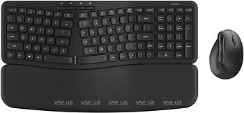 Фото Silver Monkey Ergonomic 70 Combo Black Bluetooth/USB (SMA284)