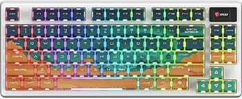 Фото MSI Forge GK600 TKL Mars Bluetooth/USB
