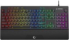 Фото Rampage Simula RGB Macro Black USB (KB-GX65)