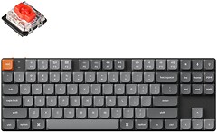 Фото Keychron K1 Max QMK/VIA Gateron Red Black Bluetooth/USB (K1M-B1)