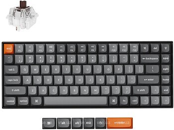 Фото Keychron K2 Max QMK Black Bluetooth/USB (K2M-B3)
