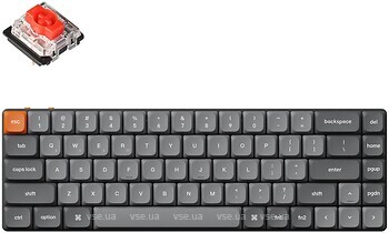 Фото Keychron K7 Max QMK/VIA Black Bluetooth/USB (K7M-B1)