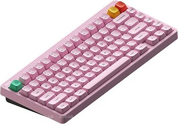 Фото NuPhy Node 75 High Blush Max Light Pink Bluetooth/USB (NODE75HIGHLPBLM)