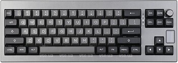 Фото EPOMAKER Shadow-X Black/Silver Bluetooth/USB (Shadow-XF)