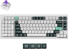 Фото Keychron Q12 HE QMK Shell White Bluetooth/USB (Q12H-P1)