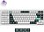 Фото Keychron Q12 HE QMK Shell White Bluetooth/USB (Q12H-P1)