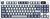 Фото Attack Shark K86 Lavender Blue Bluetooth/USB (K86MN_AS)