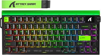 Фото Attack Shark R85 HE Black USB (R85HEGRN_AS)