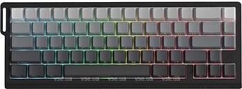 Фото Attack Shark X68PRO HE Magnetic Switch Gradient Black Bluetooth/USB (X68PROHEML_AS)