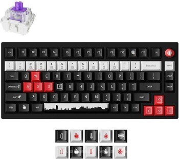 Фото Keychron DayZ Special Edition Black Bluetooth/USB (P1H-M1P-DZ)