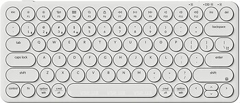Фото Keychron B3 Pro Ultra-Slim Ivory White Bluetooth/USB (B3P-K8)