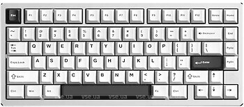 Фото Wobkey Rainy 75 Pro Silver Bluetooth/USB