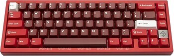 Фото Wobkey Zen 65 Ultra Kailh Cocoa Linear Red Bluetooth/USB
