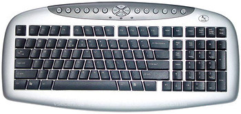 Фото A4Tech KBS-21-R Silver-Black USB