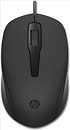 Фото HP Wired Mouse 150 Black USB (240J6AA)