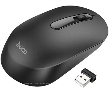 Фото Hoco GM14 Wireless Black USB