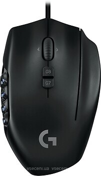 Фото Logitech G600 MMO Gaming Mouse Black USB (910-002864)