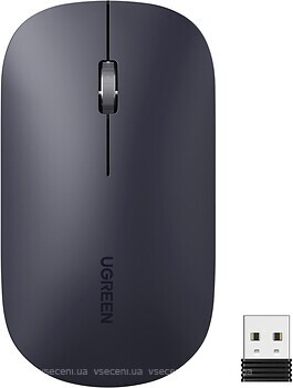 Фото Ugreen MU001 Portable Wireless Black USB (90372)