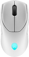 Фото Dell Alienware Tri-Mode Wireless Gaming Mouse-AW720M Lunar Light Bluetooth/USB (545-BBDO)