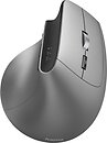 Фото Hama EMW-700 Ergonomic Vertical Mouse Grey Bluetooth/USB