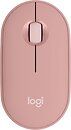 Фото Logitech Pebble Mouse 2 M350S Tonal Rose Bluetooth/USB (910-007014)