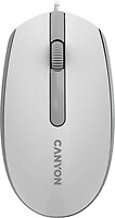 Фото Canyon M-10 White Grey USB (CNE-CMS10WG)