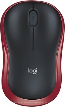 Фото Logitech M185 Black-Red USB (910-002237/910-002240)