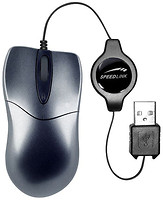 Фото Speedlink Pica Flexcable Micro Mouse Retractable SL-6164-SGY Dark Silver USB
