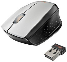 Фото Trust Isotto Wireless Mini Silver USB (17233)