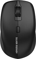 Фото Silver Monkey M40 Wireless Comfort Mouse Black Bluetooth/USB (OM-008W-SM)