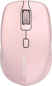 Фото Silver Monkey M40 Wireless Comfort Mouse Pink Bluetooth/USB (OM-006W-SM)