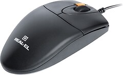 Фото REAL-EL RM-222 Black USB (EL123200040)