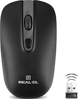 Фото REAL-EL RM-350W Black USB (EL123200043)