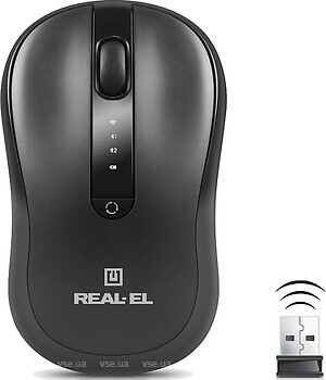 Фото REAL-EL RM-450W Black Bluetooth/USB (EL123200046)
