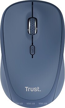 Фото Trust Yvi+ Compact Multi-Device Wireless Mouse Blue Bluetooth/USB (25455)