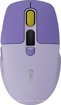 Фото Canyon MW-26 LCD Silent Dual Mode Wireless Violet Bluetooth/USB