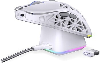 Фото Endorfy LIV Plus Wireless Onyx White USB (EY6A017)