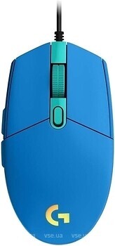 Фото Logitech G203 Lightsync Blue USB (910-005792)