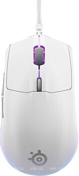 Фото SteelSeries Rival 3 Gen 2 White USB (62516)