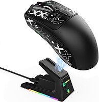 Фото Attack Shark X1 Grip Tape Black Bluetooth/USB