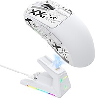 Фото Attack Shark X1 Grip Tape White Bluetooth/USB