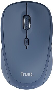 Фото Trust Yvi+ Silent Wireless Mouse Blue USB (25514)