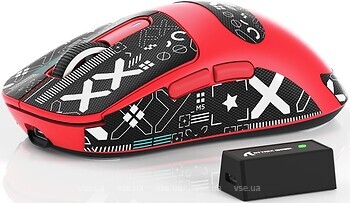 Фото Attack Shark X3 Pro Tape Red Bluetooth/USB