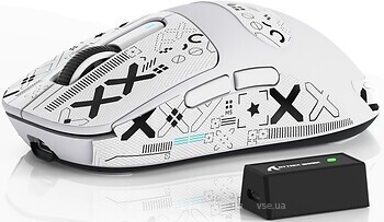 Фото Attack Shark X3 Pro Tape White Bluetooth/USB