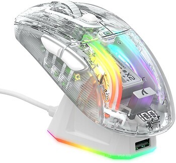 Фото Attack Shark X2 Pro White Bluetooth/USB